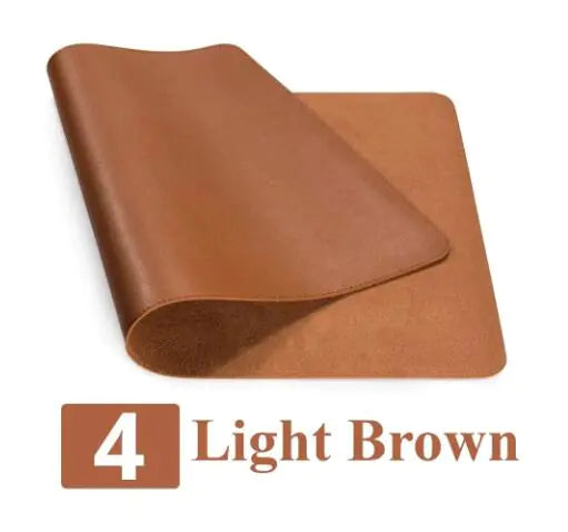 Leather Suede Desk Mat