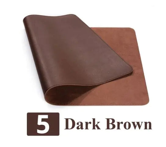 Leather Suede Desk Mat